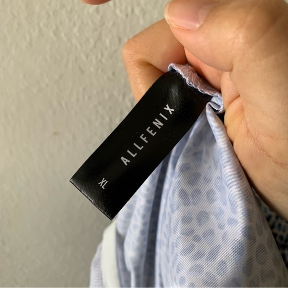 ALL FENIX Australia Pebble Leopard Abstract Print Short Blue Men Swim Trunks XL - Picture 10 of 12